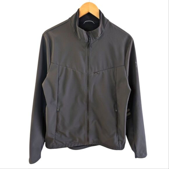 Kitsbow Soft Shell Cycling Jacket Polartec Performance Gray Medium - Picture 1 of 10